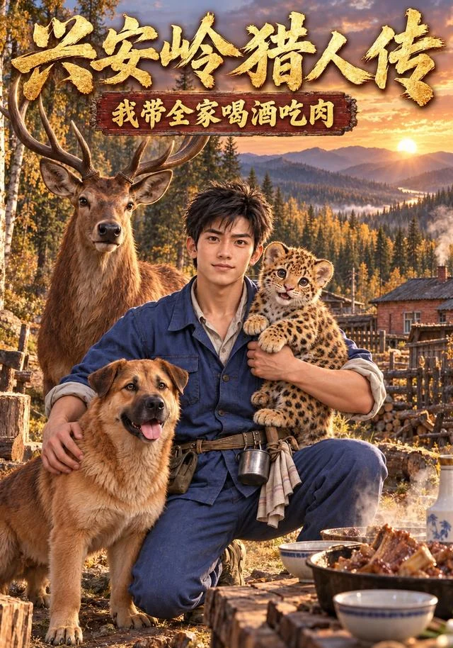 兴安岭猎人传:我带全家喝酒吃肉短剧海报